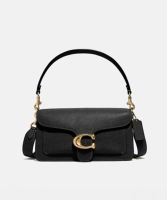 COACH タビー ショルダー バッグ 26 黒 公式】COACH – コーチ | タビー ショルダー バッグ 26・キルティング